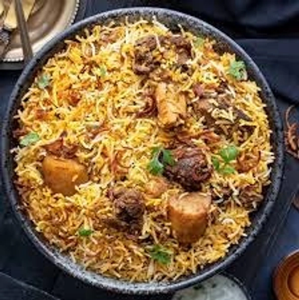 mutton fry biryani full (BAWACHI)