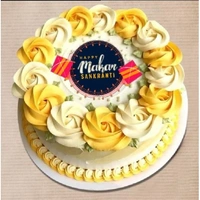 Brijwasi Sweets  Birthday Cake (Pure Eggless) - 1pc