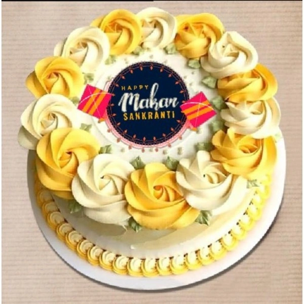 Brijwasi Sweets  Birthday Cake (Pure Eggless) - 1pc