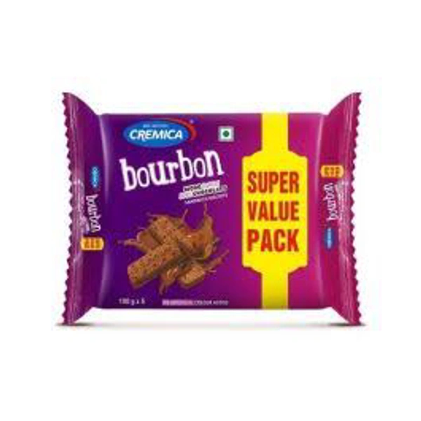 Buy Cremica Bourbon Chocolaty Sandwich Biscuits 500gm
