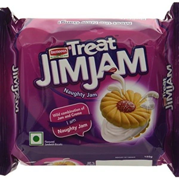 Britannia Jim Jam Cream Biscuit