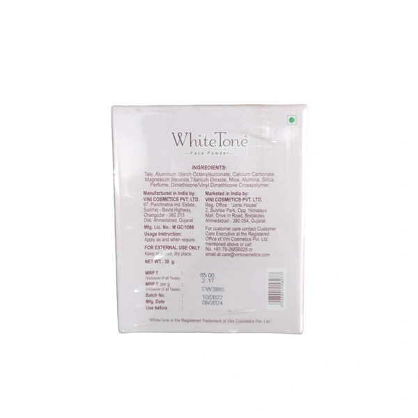 White Tone Face Powder 30g