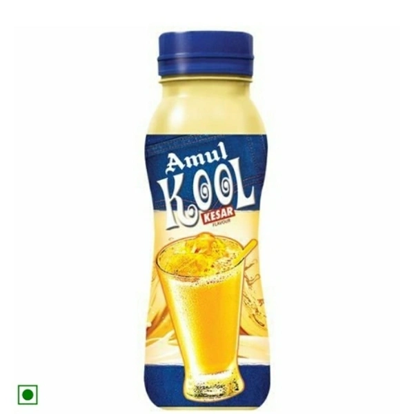 Amul Kool Kesar Flavoured Milk 180 ml - 180ml