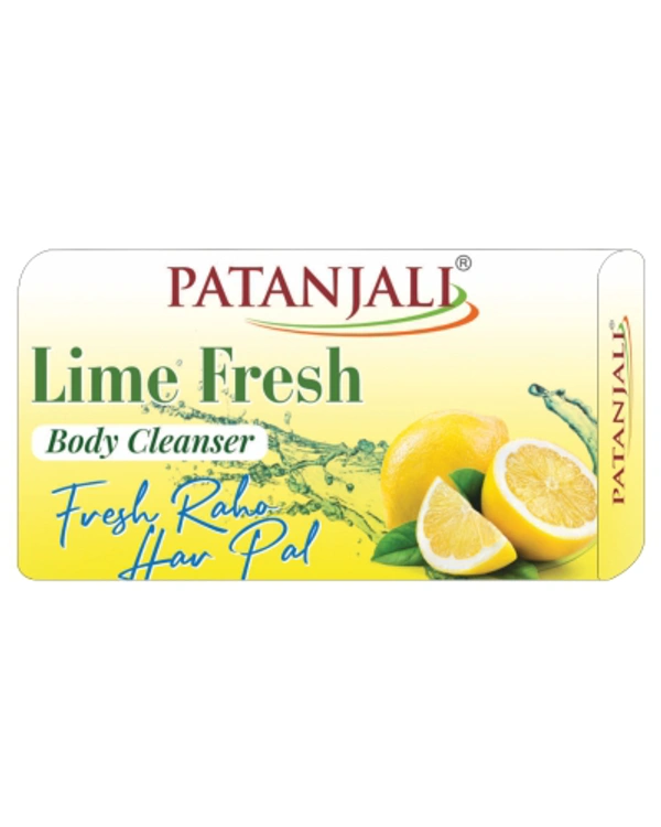 Patanjali Lime Fresh Body Cleanser - 75g
