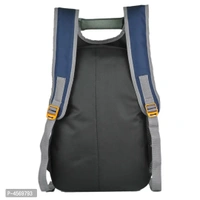 Stylish White And Blue Unisex Backpack