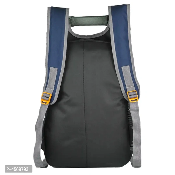 Stylish White And Blue Unisex Backpack