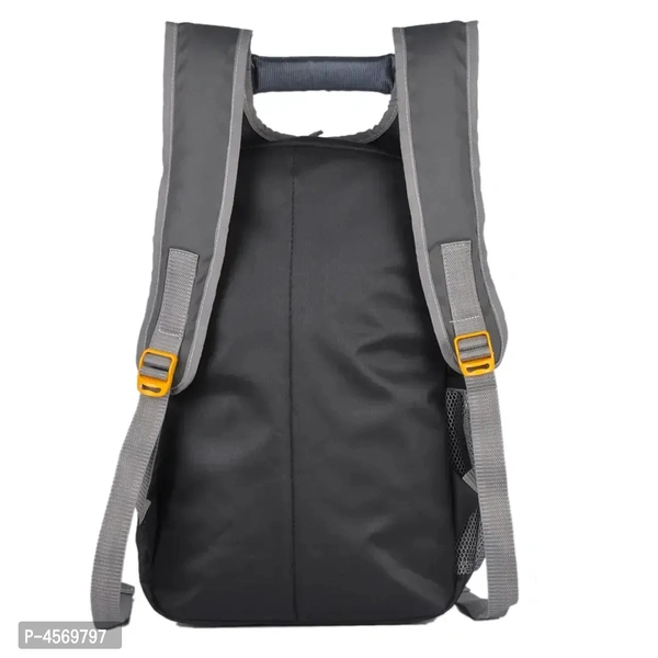 Stylish White and Grey Unisex Backpack