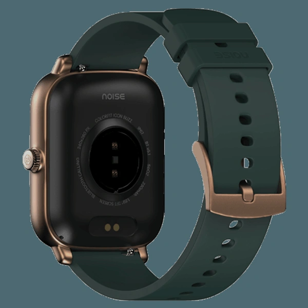 NOISE Olive Green ColorFit lcon Buzz Bluetooth CallingSmart Watch with Voice Assistance