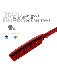 Boat Rockerz 235V2 N Wireless Headset with ASAP Charge Technology & In-line Mic - Red
