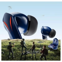 Ubon pTron Newly Launched Bassbuds Razer TWS Earbuds, 40ms Gaming Low Latency, TruTalk AI-ENC Calls, Deep Bass, 45Hrs Playtime, HD Mic, in-Ear Bluetooth 5.3 Headphones, Type-C Fast Charging & IPX5 (Blue)