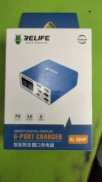 Relief  Relife 6 Port USB Charger with Digital Display RL-304P