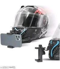 Helmet Chin Strap Mount with Mobile Clip & Screw Compatible with All Smart Phones and Action camerasHelmet Chin Strap Mount with Mobile Clip & Screw Compatible with All Smart Phones and Action cameras