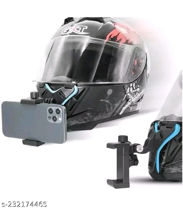 Helmet Chin Strap Mount with Mobile Clip & Screw Compatible with All Smart Phones and Action camerasHelmet Chin Strap Mount with Mobile Clip & Screw Compatible with All Smart Phones and Action cameras