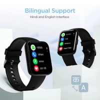 Wave Connect Plus Smartwatch with Bluetooth Calling, 1.83" (4.64cm) HD Display, 10 Days Battery, ENx™ AlgorithmRead