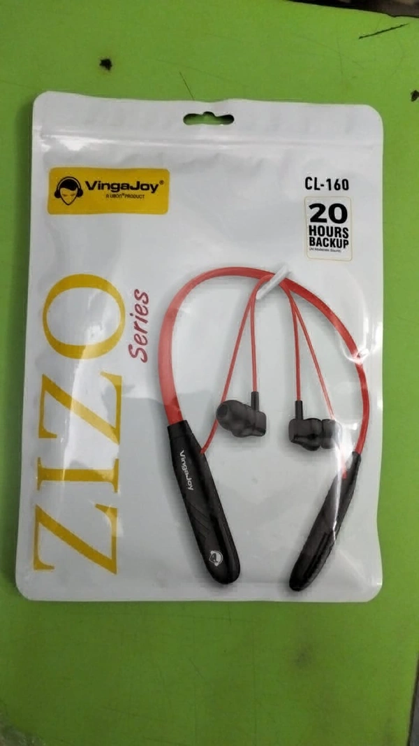 Ubon VingaJoy CL-160 ZIZO series(20 Hours Backup) Wireless Neckband
