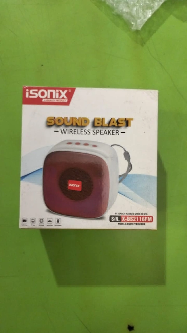Isonix Sound Blast Wireless Speaker 