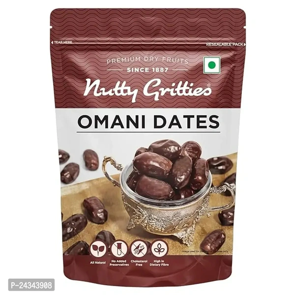 Nutty Gritties Premium Omani Dates - 500 Grams - 500g
