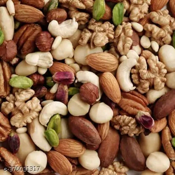 250GMS MIX DRY FRUITS [AKHROT GIRI, ALMONDS, CASHEWS, KISHMIS, Apricot, BLACK RAISINS, APRICOTS] 8 in 1 Healthy Trail Mix Nuts, Seeds & Berries and mix dry fruits 250 gm seeds for eating  - 250g