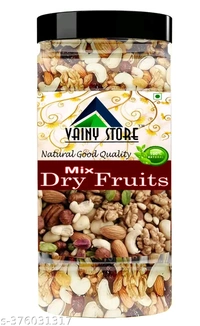 250GMS MIX DRY FRUITS [AKHROT GIRI, ALMONDS, CASHEWS, KISHMIS, Apricot, BLACK RAISINS, APRICOTS] 8 in 1 Healthy Trail Mix Nuts, Seeds & Berries and mix dry fruits 250 gm seeds for eating  - 250g