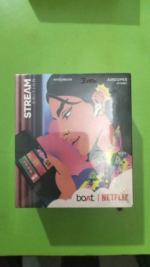 Boat 411 anc Netflix edition 1 yaer garranty orginal