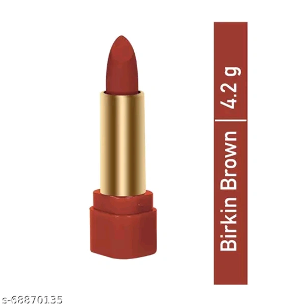 Milap MILAP LONG WEAR Matte Lipstick, Highly Pigmented Lipsticks for Women, Indian Nude Lipstick, (Indian Rose - 620) 4.2g 