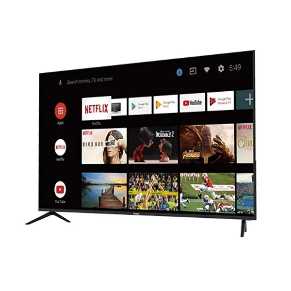 Haier 65 Inch 4K Bezel Less Google Android TV - Smart AI Plus Model- LE65K800UGT - Haier 65 Inch 4K