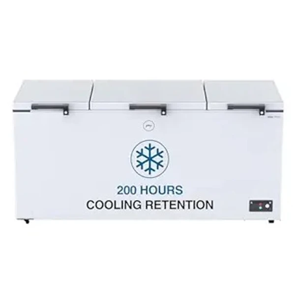 Godrej 600 L Triple Door Convertible Deep Freezer (DH EPenta 625D 41 CMFH3M Rw, White, Pentacool Technology)