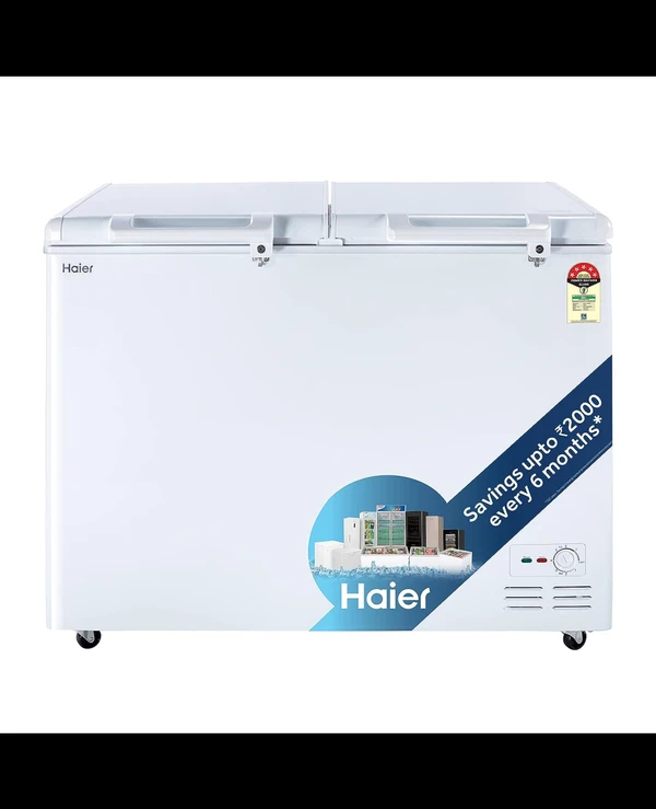 Haier HFC-788DM5 - 734L Chest Freezer Hard Top Double Door Deep Freezer - 788 Gross Litre/ 734 Net Litre