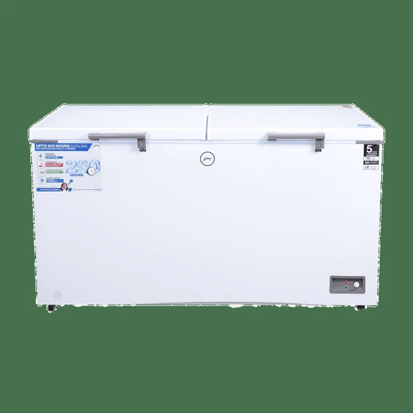 Godrej Edge Penta 500 Litres 5 Star Double Door Deep Freezer 