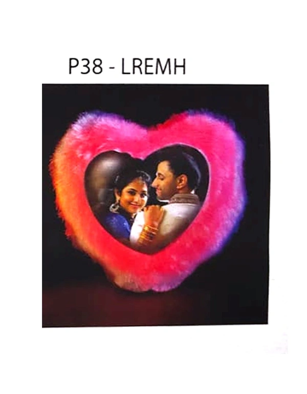 LED SINGLE COLOUR PILLOW   - w15x15 inch print size w 7.5 x 7.5 inch