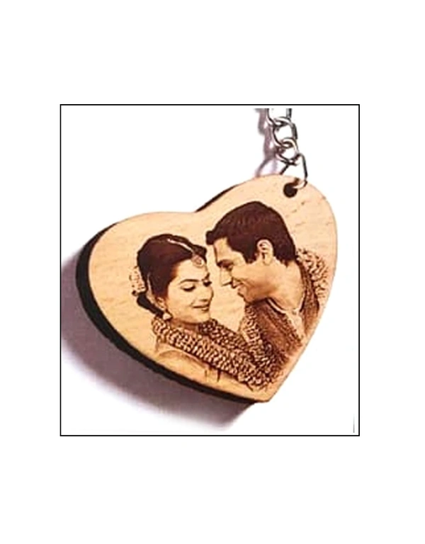 ENGRAVING WOODEN KEYCHAINS SINGLE SAID  - 20gm