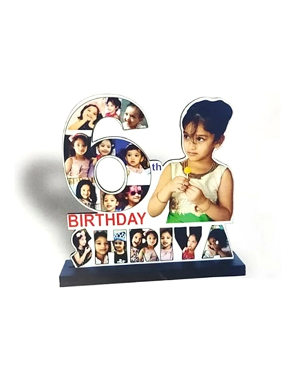 BIRTHDAY CUTOUT (8X8)  - W8X8 INCH 2502gm