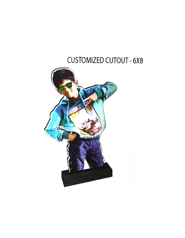 MDF - CUSTOMIZED CUTOUTS  - W6X8 INCH 220gm