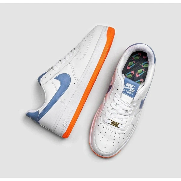 NIKE  Nike air force 1 Shoes for men white,blue  - 7