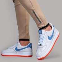 NIKE  Nike air force 1 Shoes for men white,blue  - 7