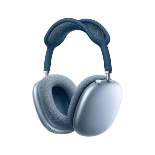Apple  P9 Gaming Wireless Ear Headphone Colourful Bt Macron Pods Max  - Cerulean