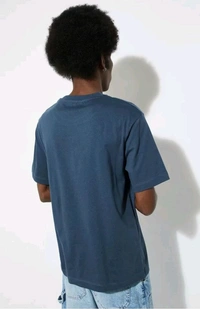 Max Urb_n Graphic Printed Cotton Oversized T Shirt  - S