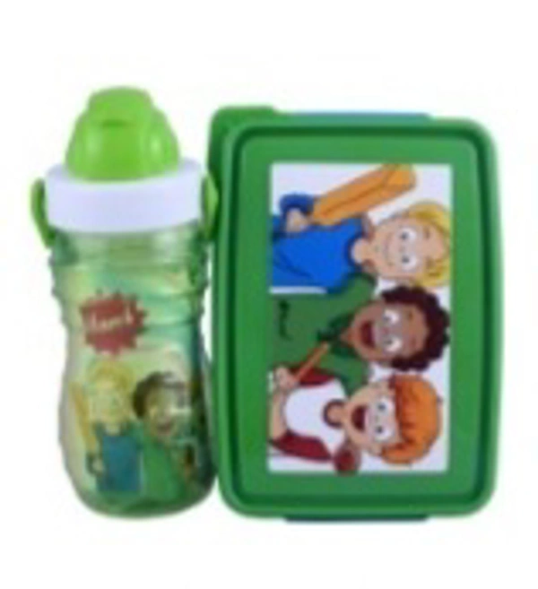 Batsmen Green With Bubbly Bottle  - Green, 550ml