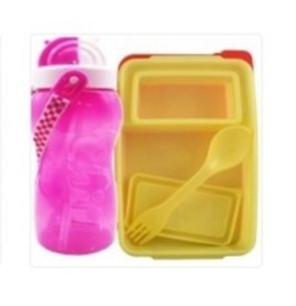 Cinderella Tiffin Box With Bubbly - Red, 550ml