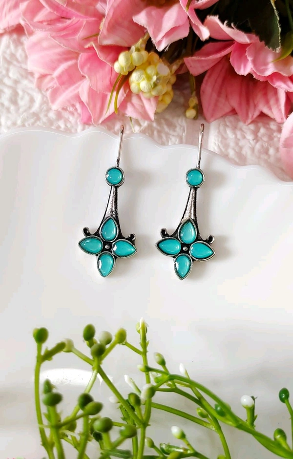 Beautiful Daily Wear Drops - Sky-blue