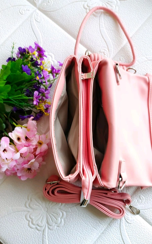 Cute Pink Bow Sling Bag