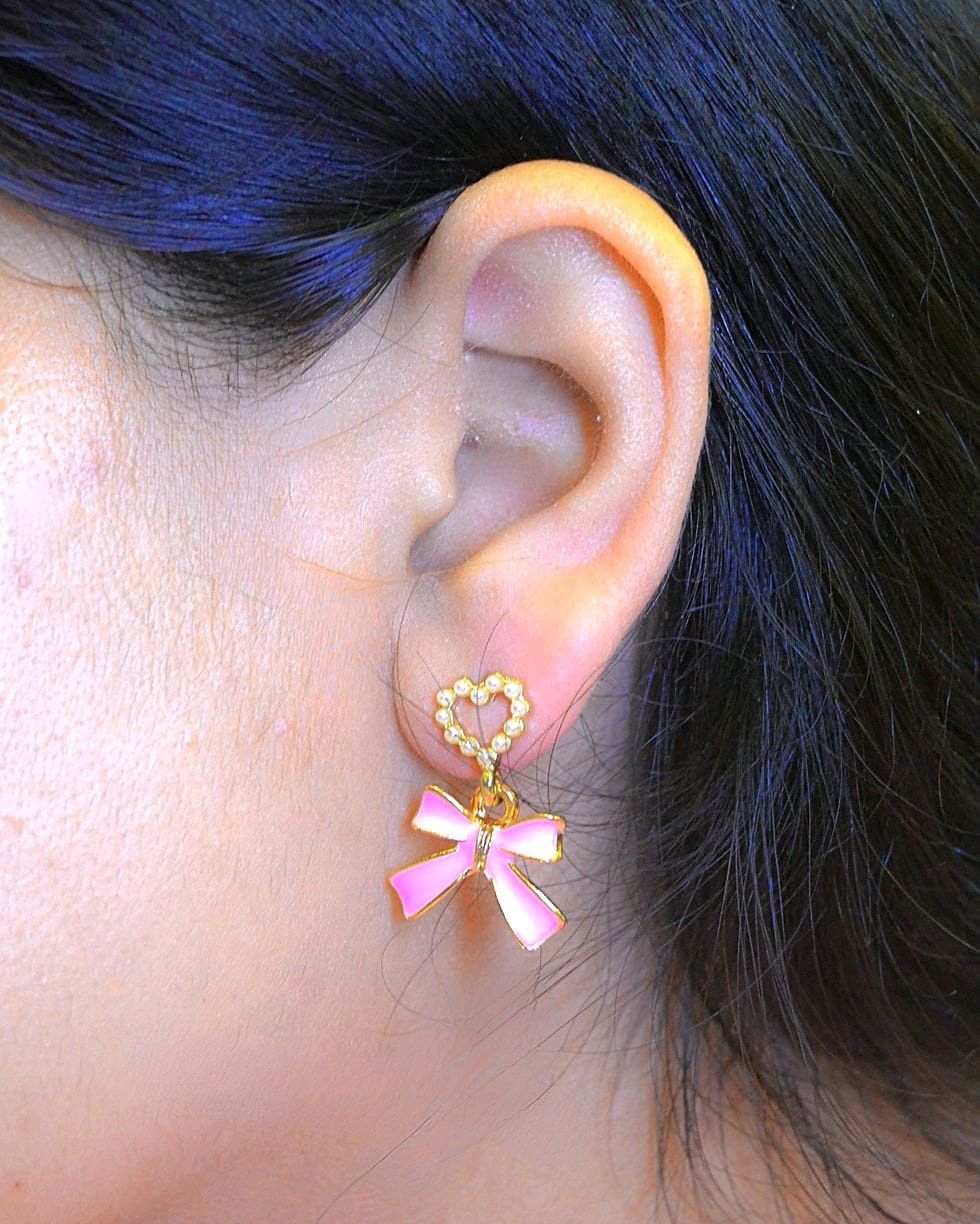 Gorgeous Korean Ribbon Bow Drops