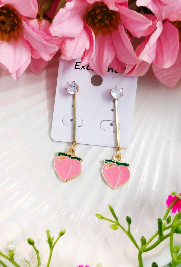 Quirky Apple Drops - Rosepink