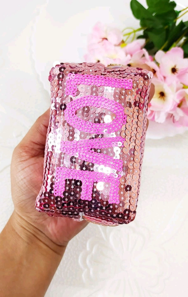 Sequin Mini Coin Pouch 