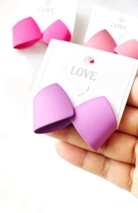 Stylish Pastels Matte Studs  - Babypink