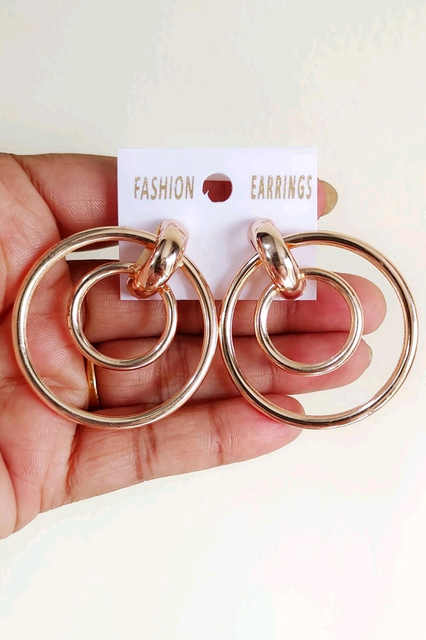 Stylish Rose gold Studs 