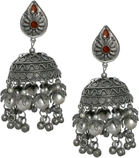Beautiful Premium Black Polish Long Jhumka