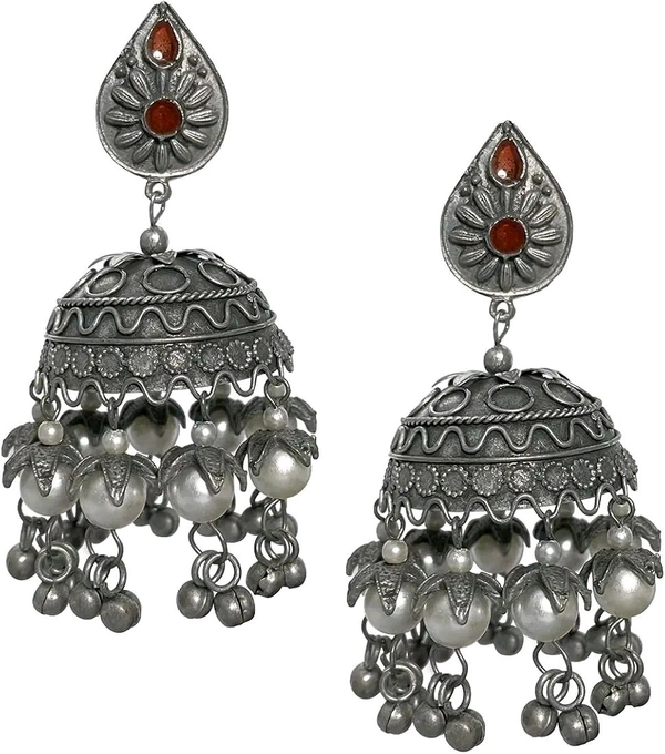 Beautiful Premium Black Polish Long Jhumka