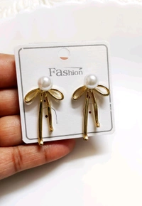 Pretty Ribbon Bow Earrings 