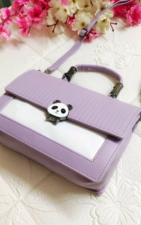 Cutest Lilac Panda 🐼 Sling Bag